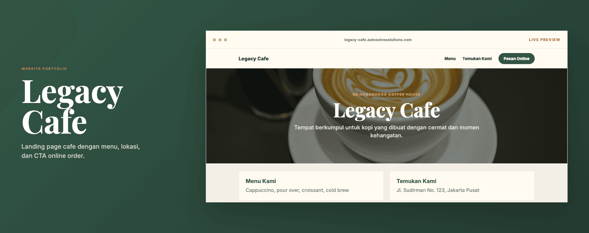 Legacy Cafe