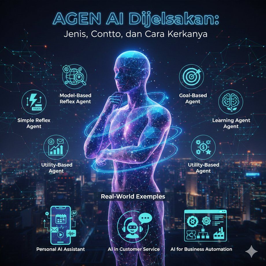 Apa Itu Agen AI? Kenalan Sama Jenis, Contoh, dan Cara Kerjanya